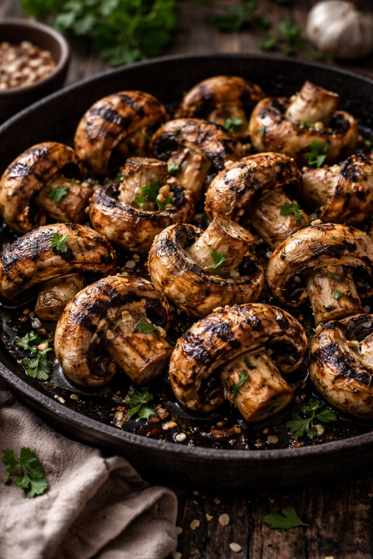 Grill šampinjoni